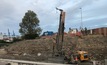  Cimentaciones Abando S.A., Bilbao used a Hütte HBR 610 drill rig equipped with a hydraulic hammer and rod magazine on an expansion project at the Port of Bilbao