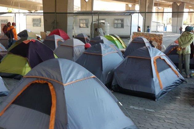 Cape Town homeless group face uncertain future in tents under bridge