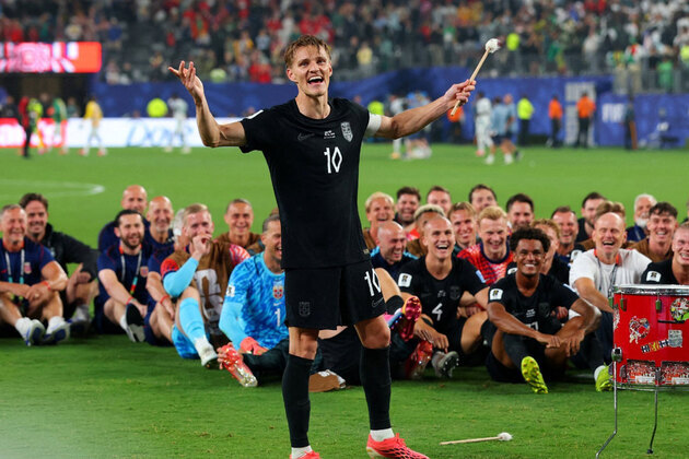 FIFA World Cup 2026: Odegaard leads viral 'Viking Row' celebration as Norway reach knockouts
