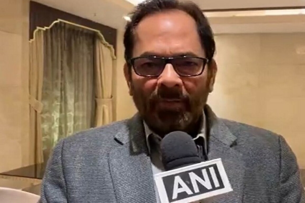 "Surgical strike on devious discount": BJP leader Mukhtar Abbas Naqvi on Waqf Act