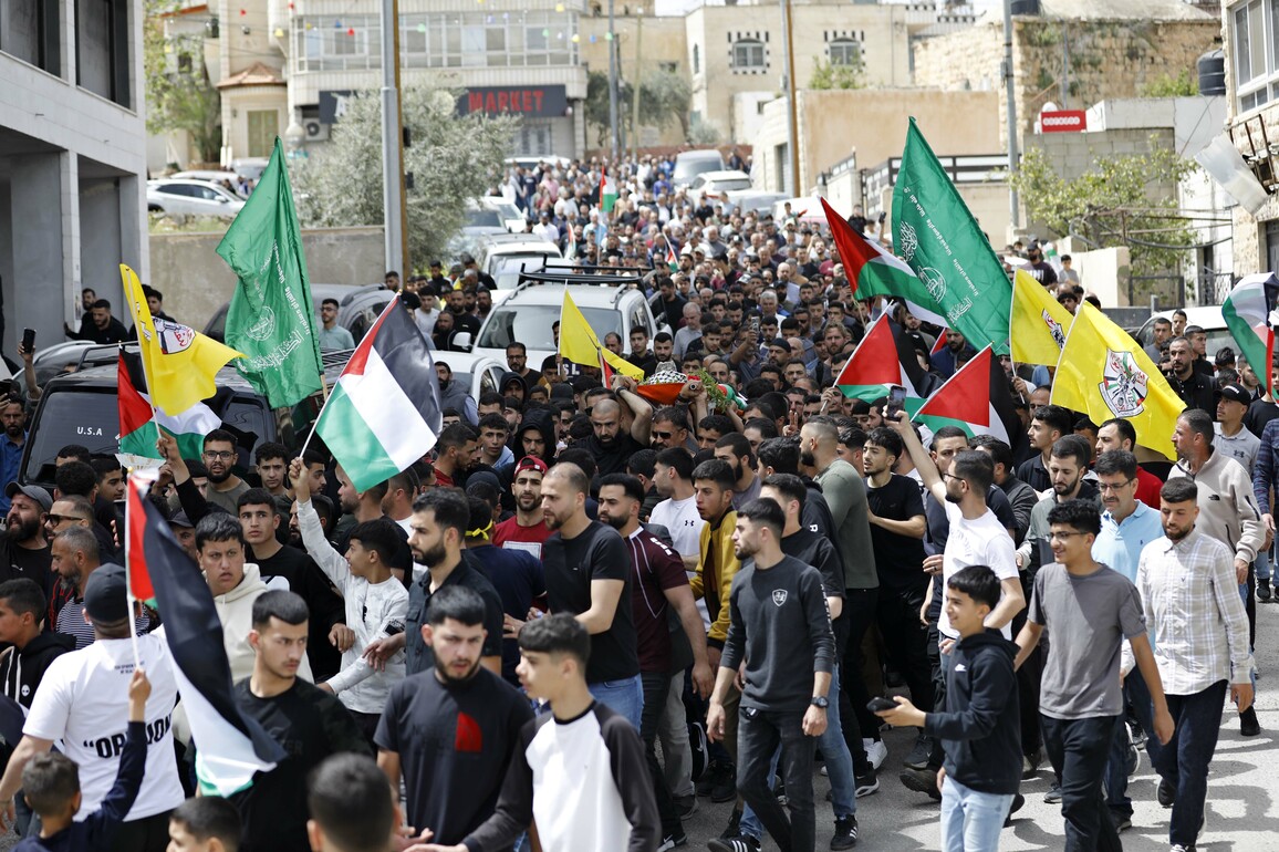 MIDEAST-TURMUS AYYA-FUNERAL