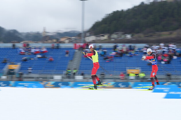 (SP)ITALY-TESERO-PARALYMPIC WINTER GAMES-PARA CROSS-COUNTRY SKIING-MEN'S 20KM INTERVAL START FREE VISION IMPAIRED