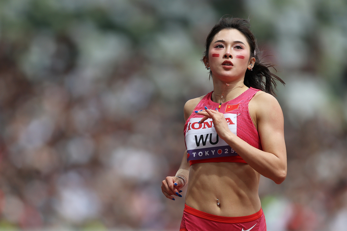 (SP)JAPAN-TOKYO-ATHLETICS-WORLD ATHLETICS CHAMPIONSHIPS-WOMEN'S 100M HURDLES-HEAT