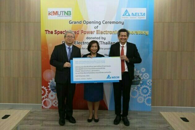 Delta, BOI and KMUTNB Join Hands to Inaugurate the First Delta Power Electronics Lab for Student Training and R&D in Thailand