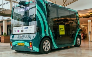 Self-driving electric bus set for 'pioneering' Milton Keynes trial