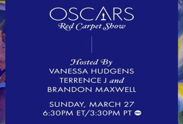 Vanessa Hudgens, Terrence J, Brandon Maxwell to host 'Oscars Red Carpet Show'