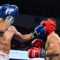 (SP)CHINA-CHENGDU-THE WORLD GAMES 2025-KICKBOXING-MEN'S K1-63.5KG-BRONZE MEDAL BOUT (CN)