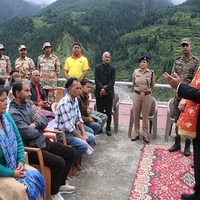 Uttarakhand Governor visits flood-hit Uttarkashi, assures support to families
