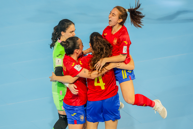 (SP)PHILIPPINES-PASIG CITY-FUTSAL-WOMEN'S WORLD CUP 2025-SPAIN VS THAILAND