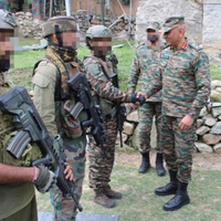 J-K: Chief of Northern Command felicitates troops for success in Operation Mahadev