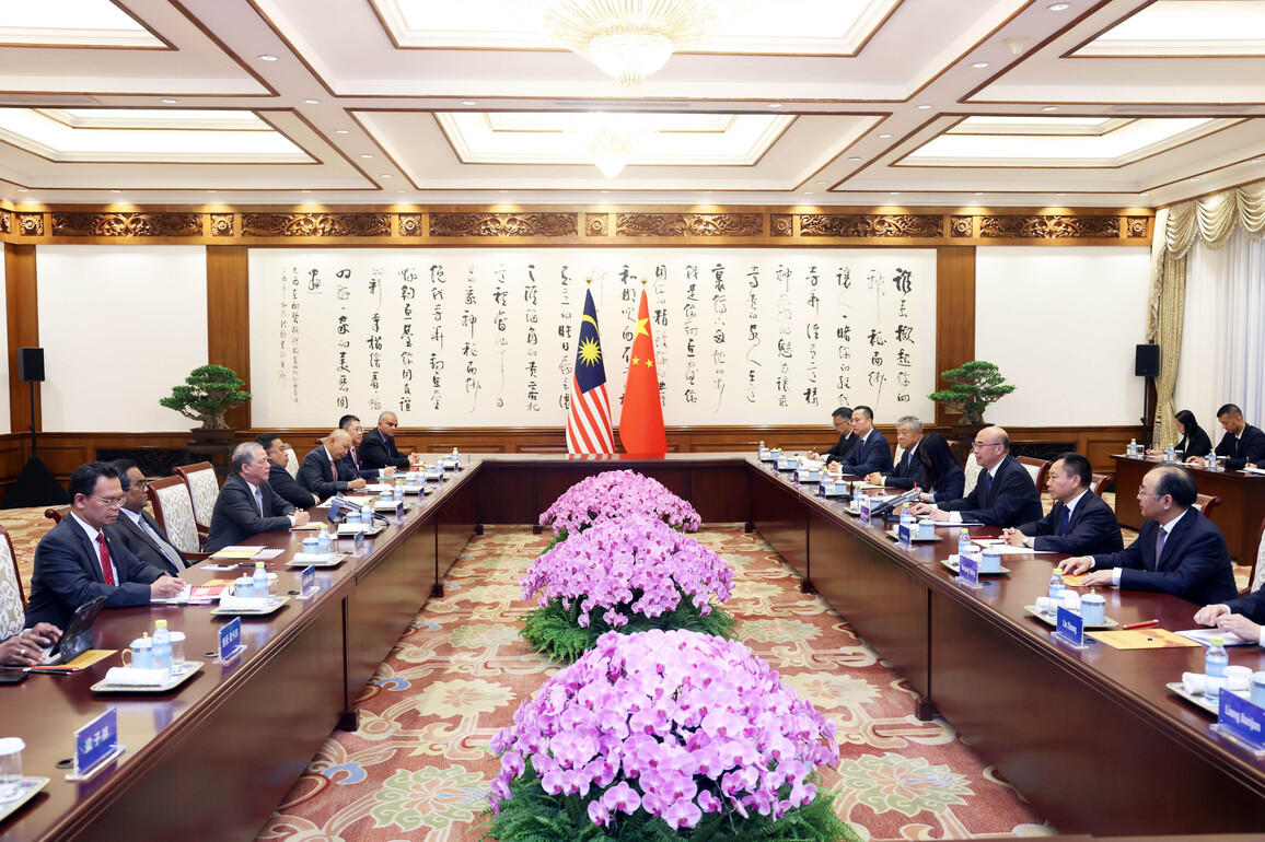CHINA-BEIJING-LIU GUOZHONG-MALAYSIA-DEPUTY PM-MEETING (CN)