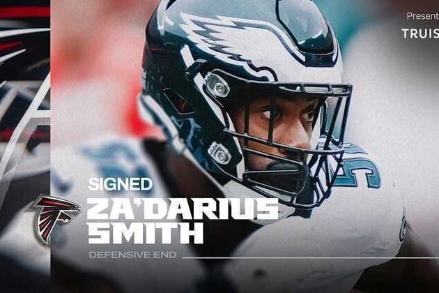 Falcons sign Pro Bowl pass rusher Za'Darius Smith