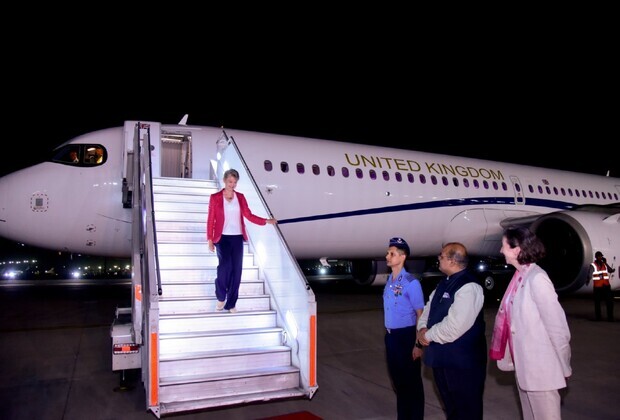 British Foreign Secretary Yvette Cooper arrives in New Delhi; to review Vision 2035, push forward FTA