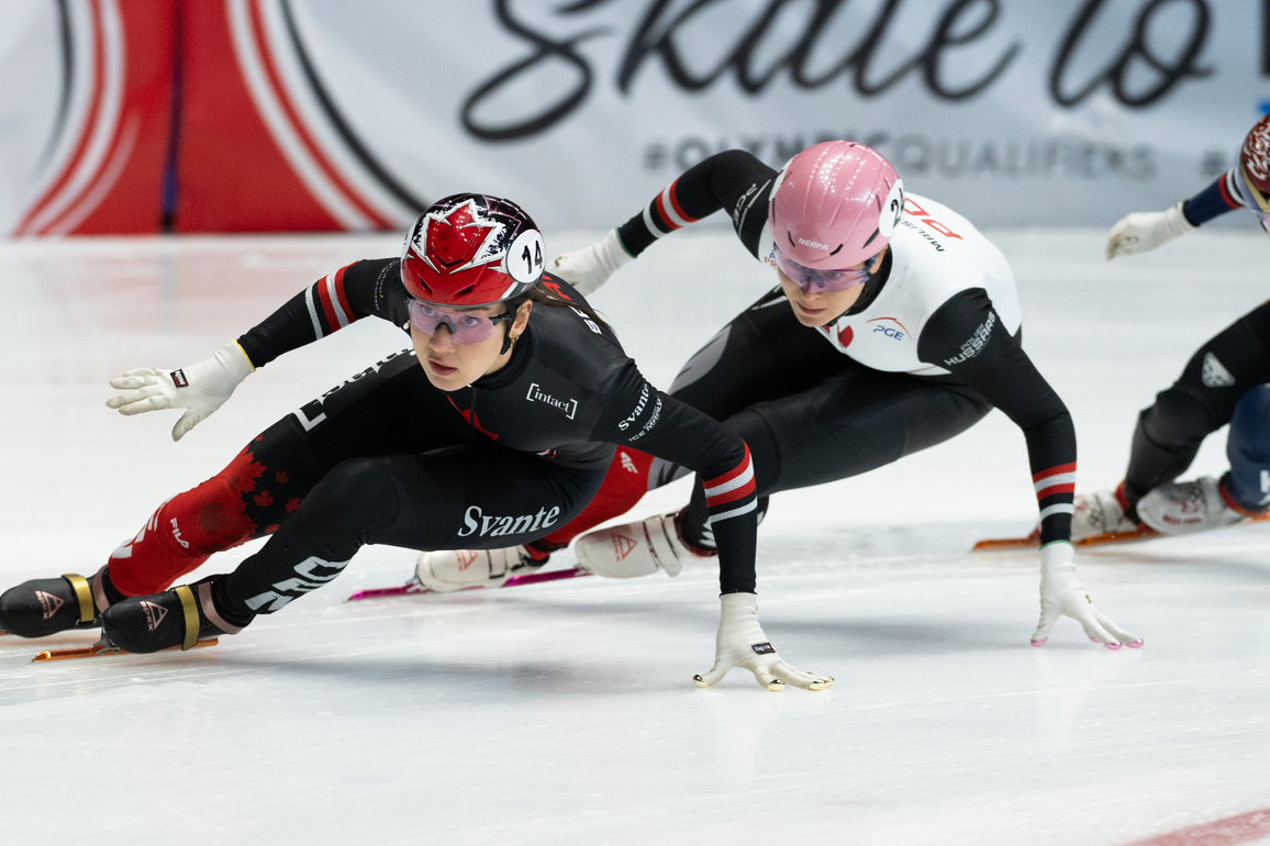 (SP)CANADA-MONTREAL-ISU SHORT TRACK SKATING-MIXED 2000M RELAY