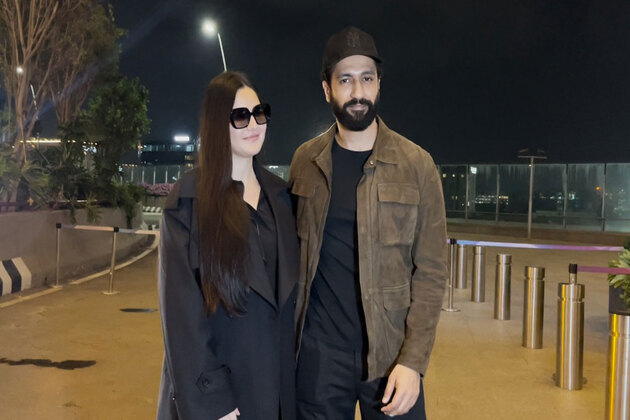 Katrina Kaif, Vicky Kaushal make first public appearance together after welcoming son Vihaan