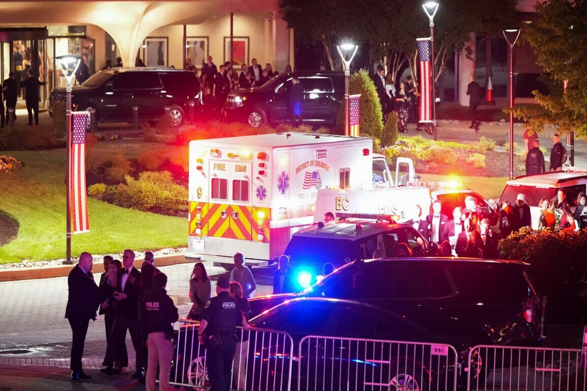 "Not first attack on our republic," Trump says after WH shooting scare; calls incident 'unexpected'