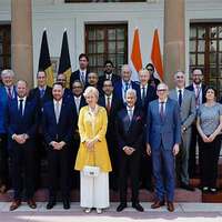 EAM S Jaishankar meets Princess Astrid of Belgium