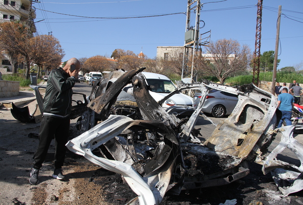 LEBANON-BURJ AL-MULUK-DAMAGE-ISRAELI ATTACK