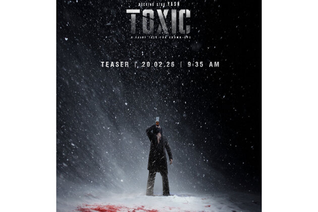 'Toxic' teaser to drop on Feb 20, makers share intense new poster featuring Yash