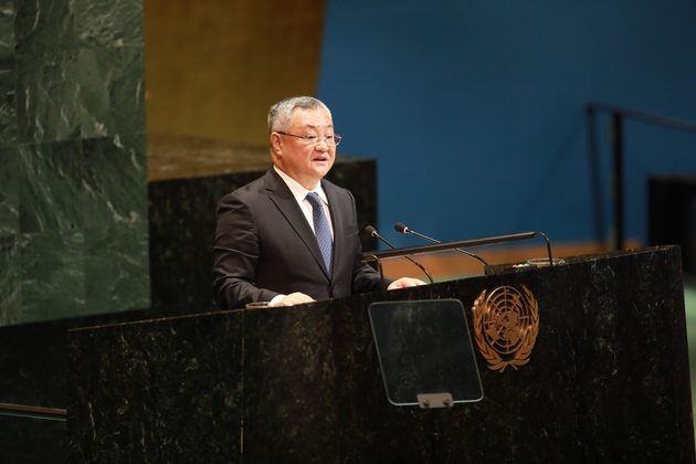 UN-GENERAL ASSEMBLY-CHINA-ENVOY-SPECIAL MEETING-WWII VICTORY