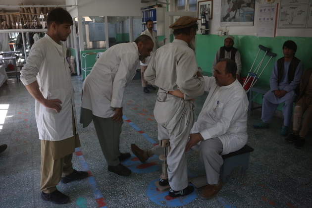 AFGHANISTAN-KABUL-DISABLED PEOPLE