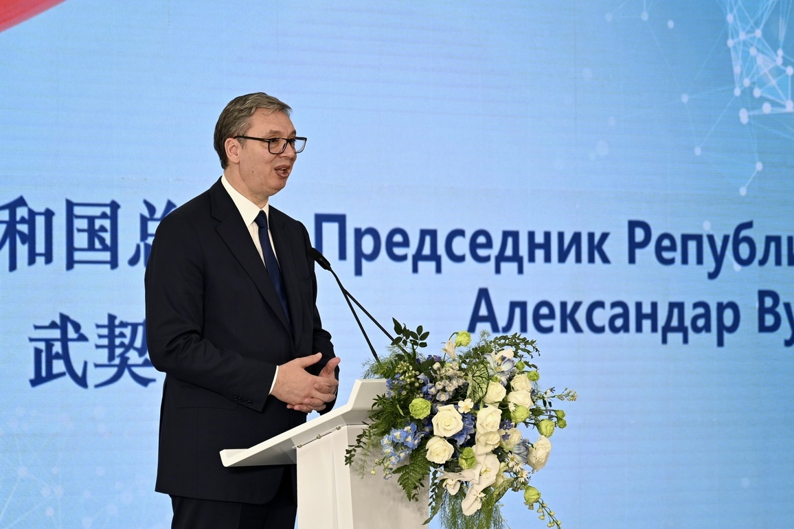 CHINA-ZHEJIANG-JIAXING-SERBIAN PRESIDENT-VUCIC-VISIT (CN)