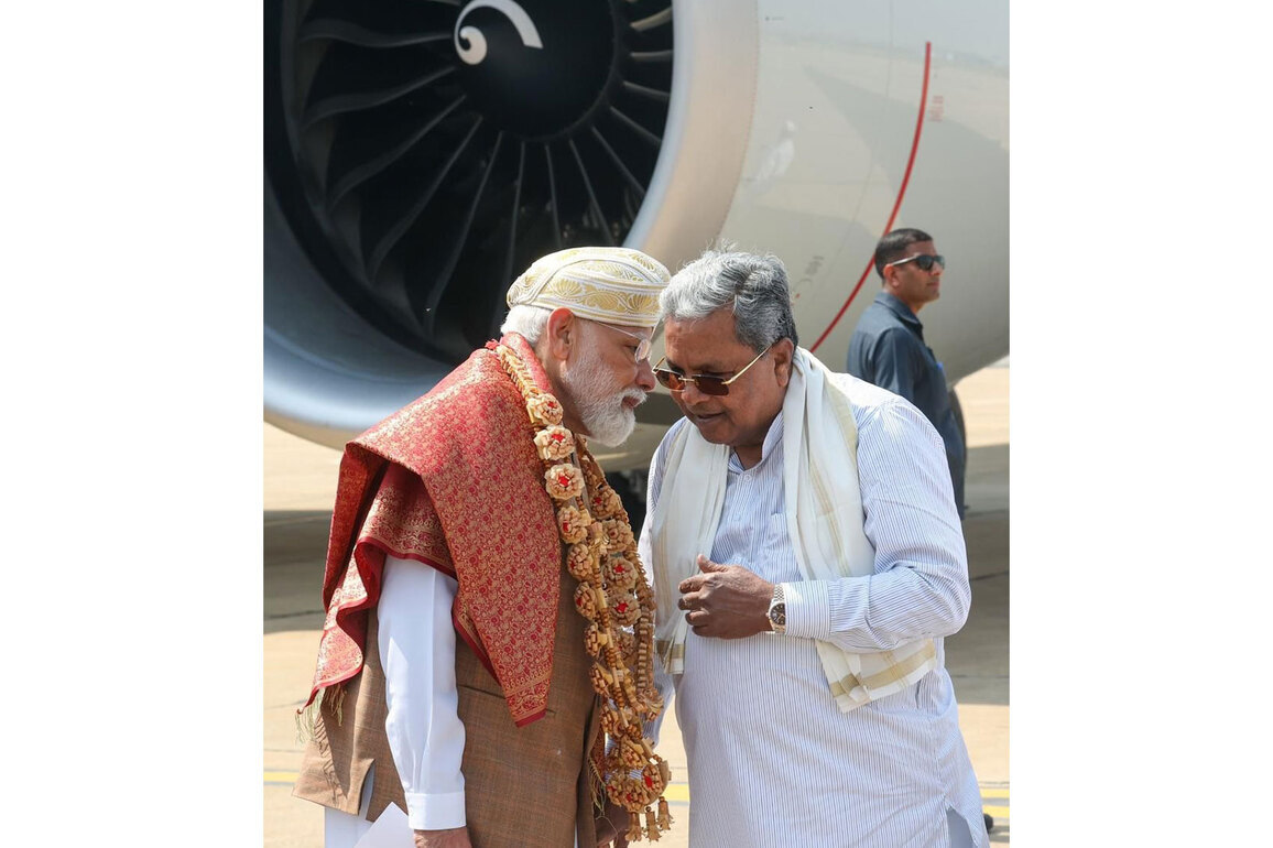 CM Siddaramaiah welcomes PM Modi to Karnataka, flags 18 long-pending projects requiring Centre's "urgent attention"