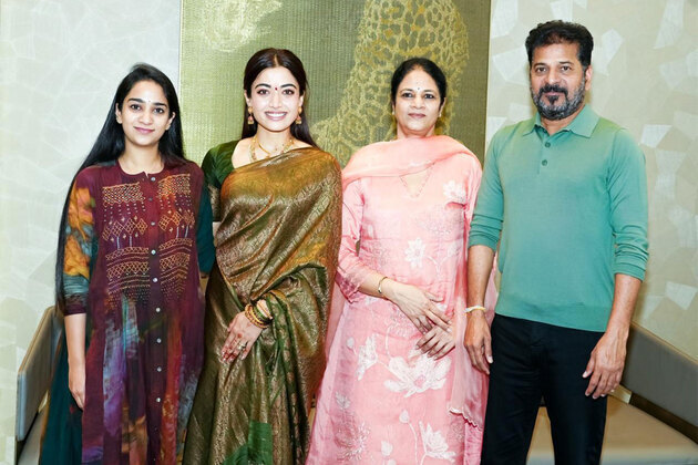 Rashmika-Vijay's wedding reception to be held on March 4, extends invite to Telangana CM Revanth Reddy