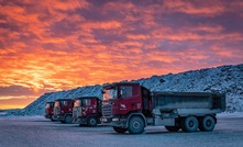  Haul trucks at market riser Agnico Eagle Mines’ Kittila gold operation in Finland