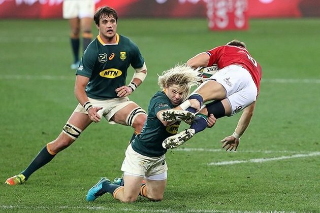 Calm before storm in Springboks-Lions series