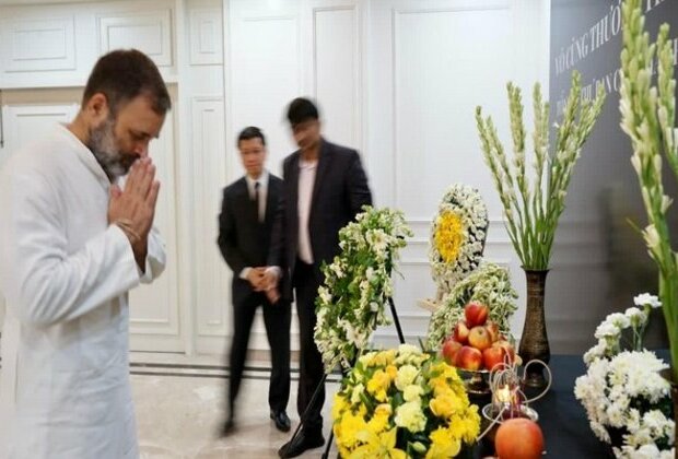 Rahul Gandhi pays tribute to Vietnam leader Nguyen Phu Trong