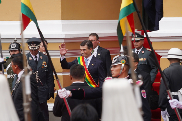BOLIVIA-LA PAZ-PRESIDENT-INAUGURATION