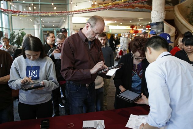 Early US Democratic Presidential Caucus Voting Starts in Nevada