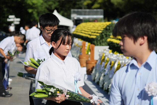 Hiroshima urges leaders to abolish nuclear weapons on 81st A-bomb anniversary