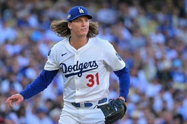 Dodgers' Tyler Glasnow eager to keep Brewers' bats quiet in Game 3