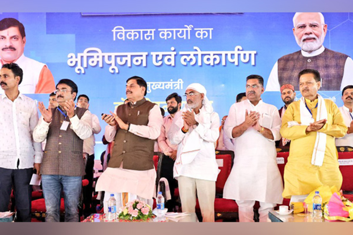 MP CM Yadav lays foundation stone, inaugurates development works worth Rs 138.96 crore in Raisen