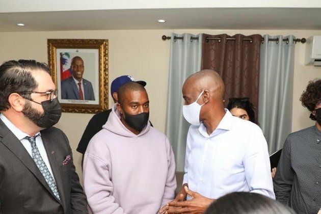 US Rapper Kanye West Makes Surprise Visit to Haiti