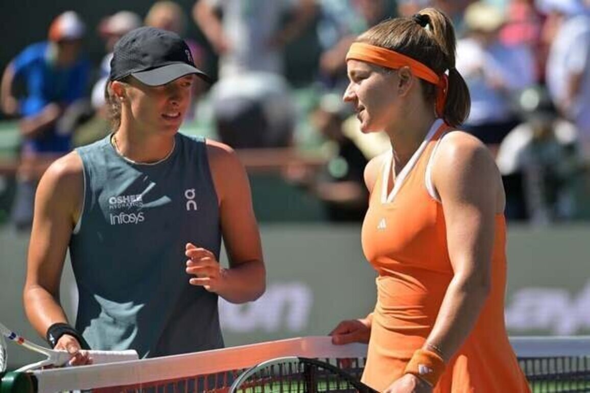 Desert queen Iga Swiatek moves into quarters at Indian Wells
