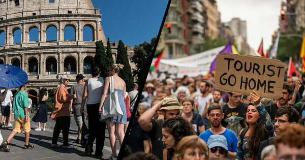 Anti-tourism protests are not new. They happened in ancient Rome, 19th-century England and after World War II