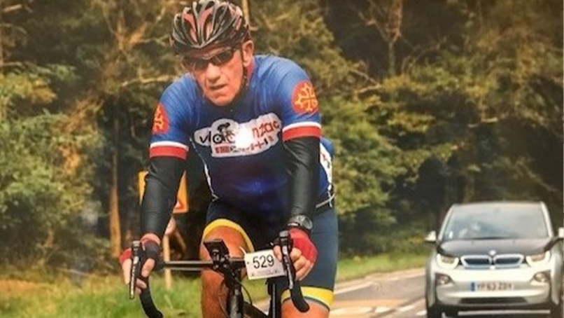 NBG Chairman gets on his bike to support disadvantaged students