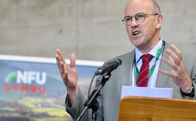 Minister downbeat on increase to Wales' farming budget