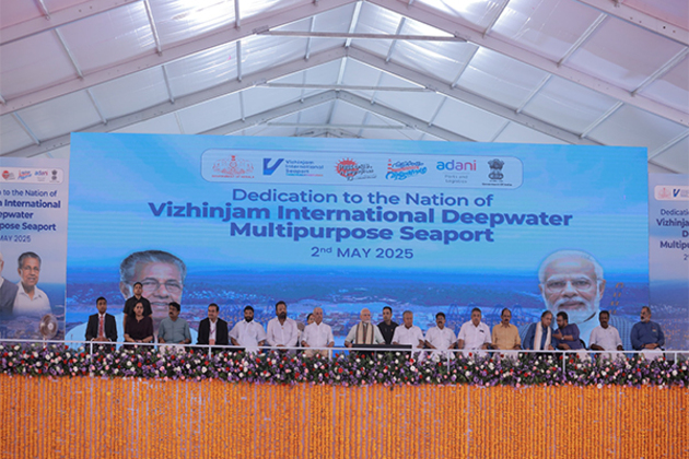 "Event going to disturb sleep of many": PM Modi notes Tharoor's presence to take dig at INDI alliance at Vizhinjam seaport inauguration