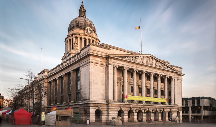 Nottingham Council House © PoohFotoz/Shutterstock