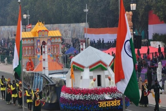 Uttarakhand Tableau takes part in full dress rehearsal for Republic Day 2022