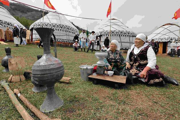 World Nomad Games: 16 stone sculptures installed at Centre for Nomadic Civilisation
