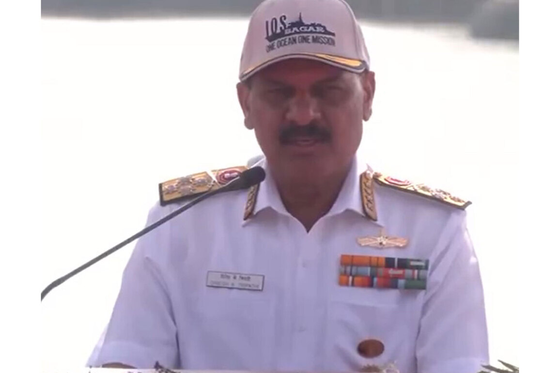 "Competition at sea no longer confined to oil and energy": Navy Chief Admiral Dinesh K Tripathi