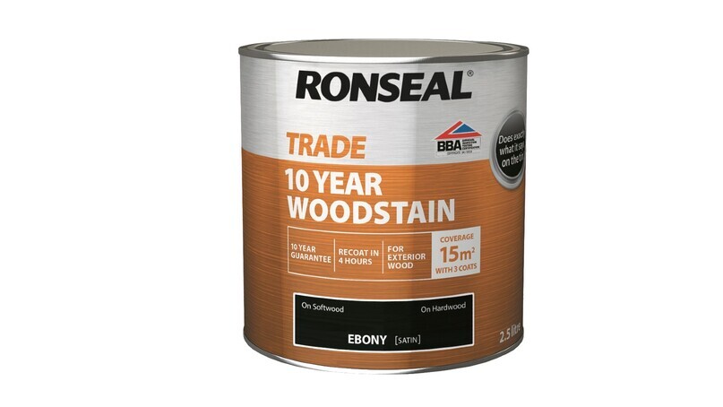 New Addition to Ronseal Trade's 10 Year Woodstain