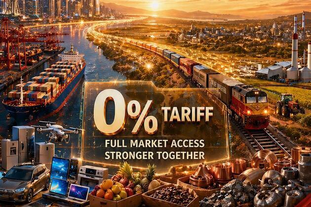 Poster | China to grant zero-tariff treatment to all African countries with diplomatic ties