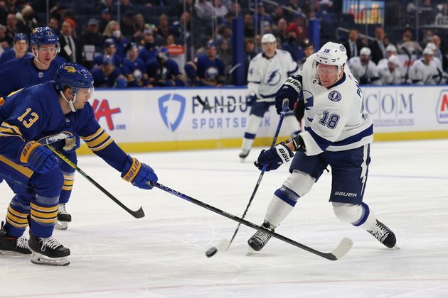 Nikita Kucherov's hat trick propels Lightning past Sabres