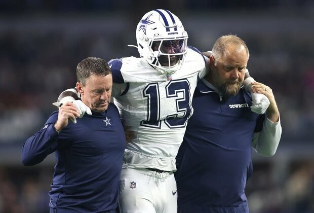 Cowboys optimistic after DeMarvion Overshown's knee surgery